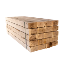 30 X Traverses chemin de fer en bois – Chêne – 2600 x 250 x 150 mm