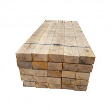 60 x Traverses chemin de fer en bois – Chêne – 2600 x 250 x 150 mm