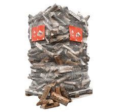 Bois de chauffage Wooday – Bûches 40 cm – 100 % feuillus – Ballot 2 m³