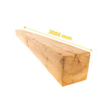 Pack de 20 x Poutres (Poteaux) en Chêne 3000 x 150 x 150 mm
