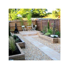 Pack de 20 Traverses en chêne non traitées | L: 2,4 m